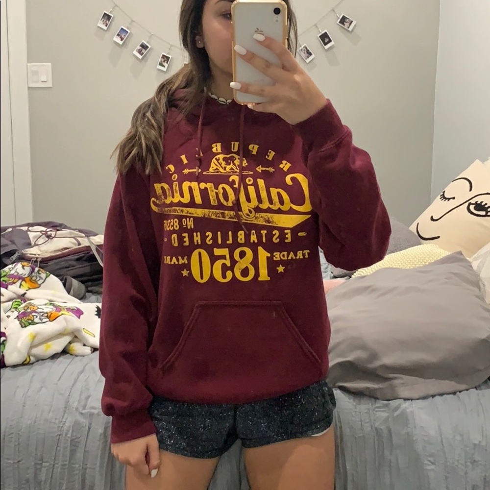 vintage california hoodie
